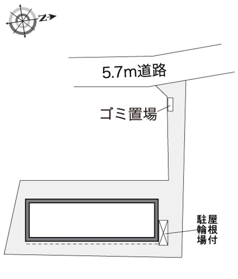 レオパレスグランデ 配置図