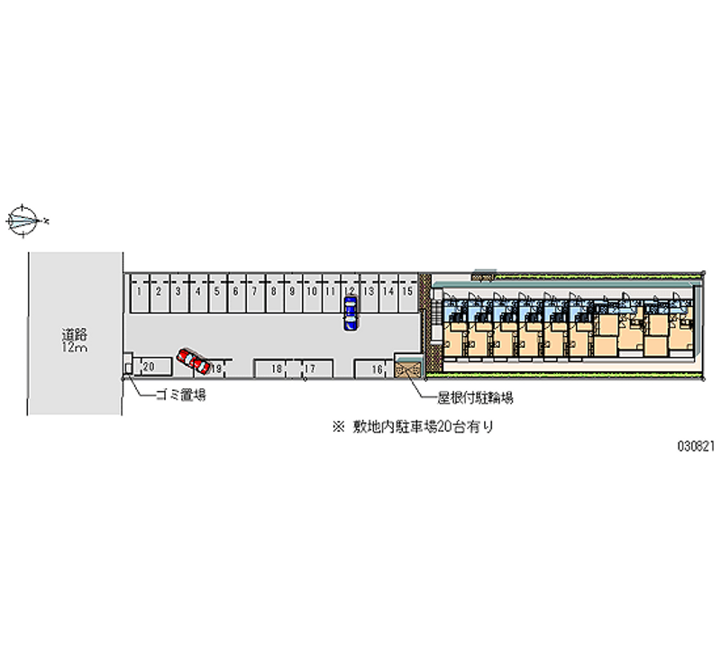 レオパレスＳＥＩＺＡＮＳＯＵ 月極駐車場