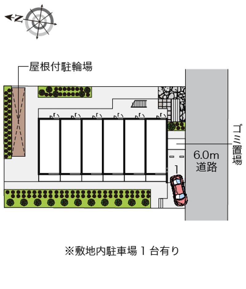 クレイノ氷川の杜 配置図