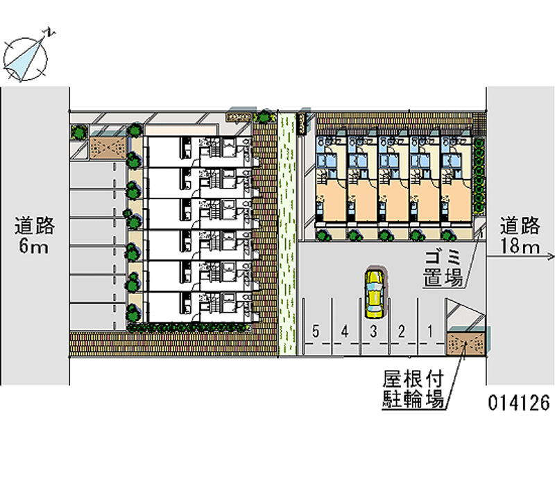 14126 bãi đậu xe hàng tháng