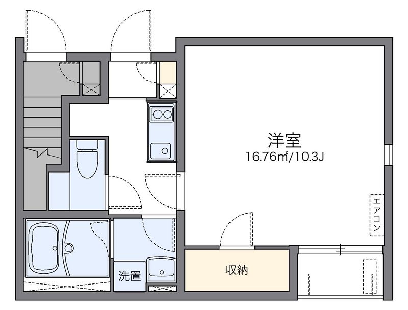 レオネクストロジュマン奈良 間取図