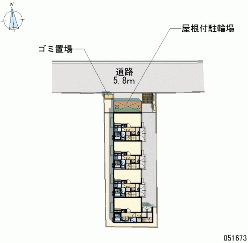 レオネクストＴＥＮＪＩＮ 区画図