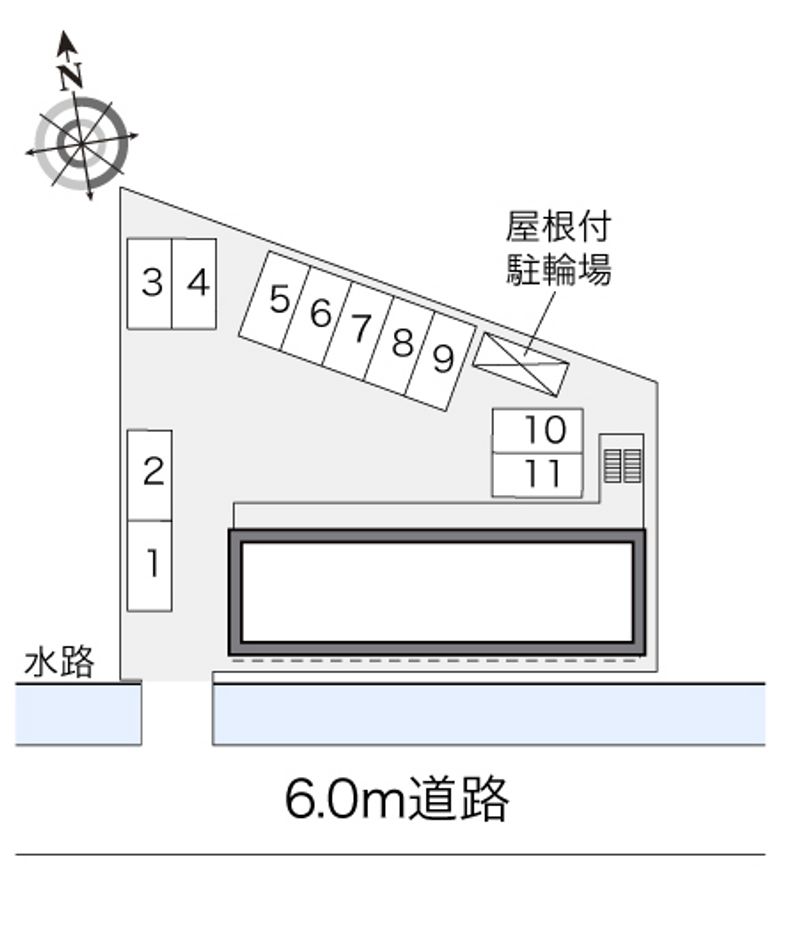 レオパレスマユリカⅣ 駐車場