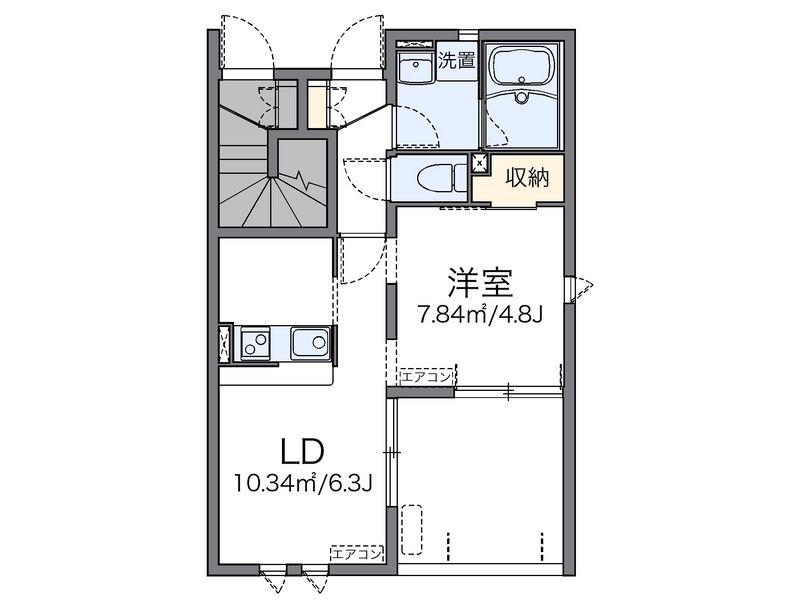 レオネクストプロキオン 間取図