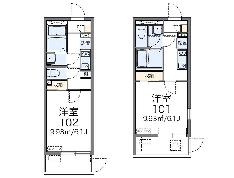 レオネクストアブリール天満 間取図