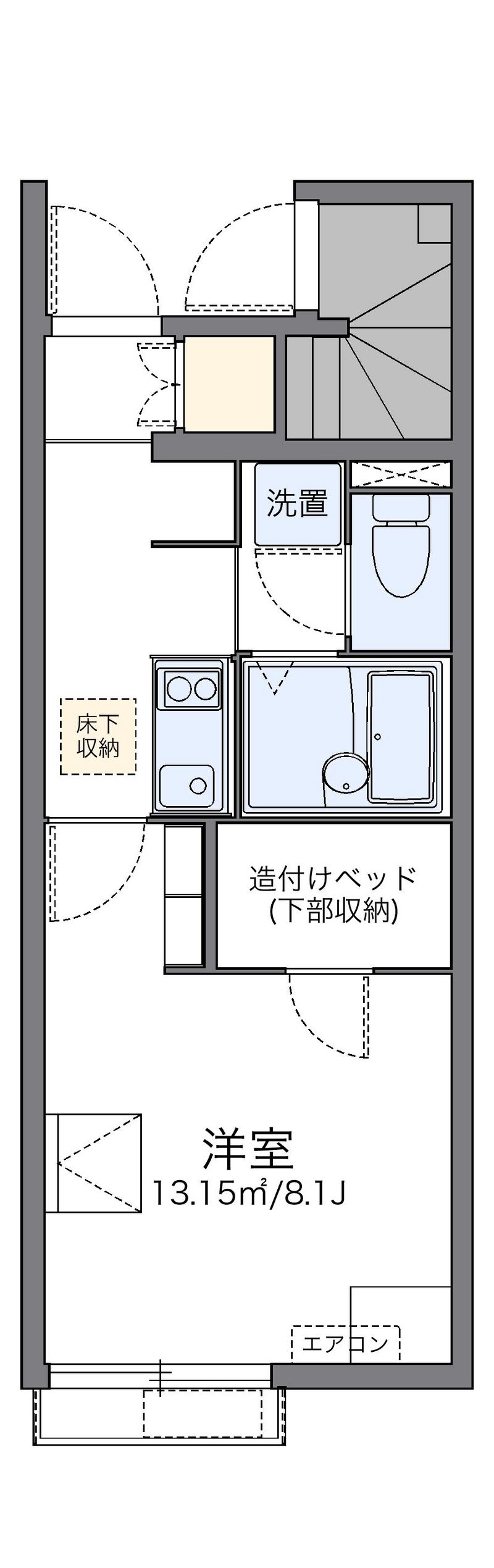レオネクスト下妻アイビーシー 間取図