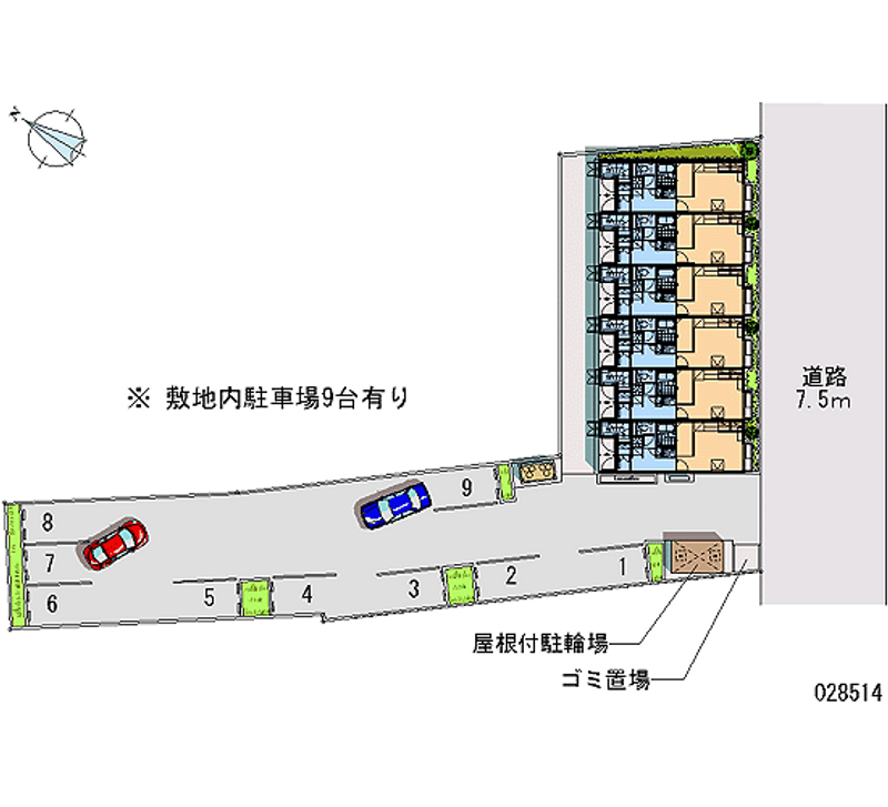 レオパレスヴァン 月極駐車場