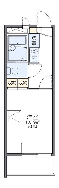 レオパレスマ・メゾン 間取り図