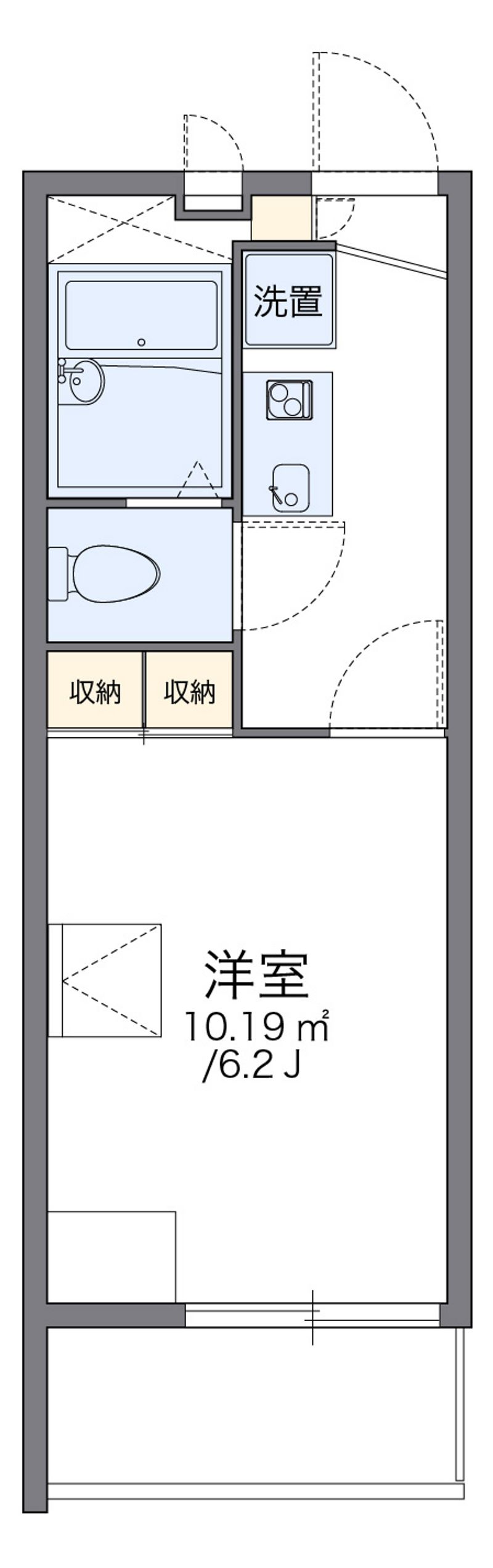 レオパレスレジデンス 間取り