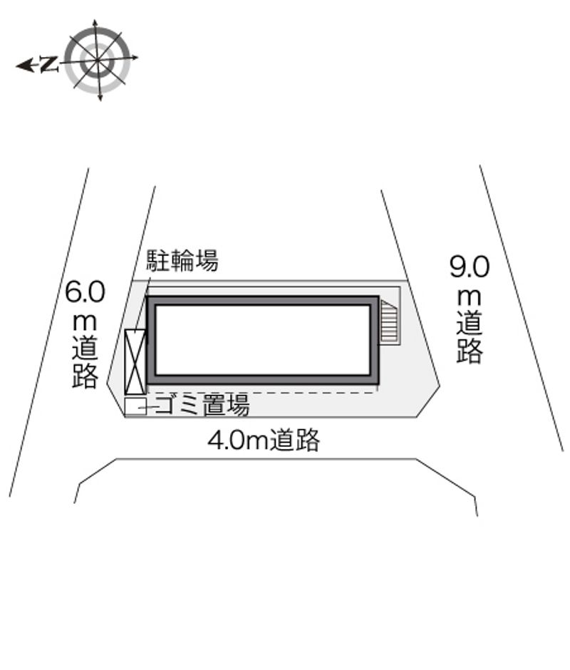 レオパレス尼崎 配置図
