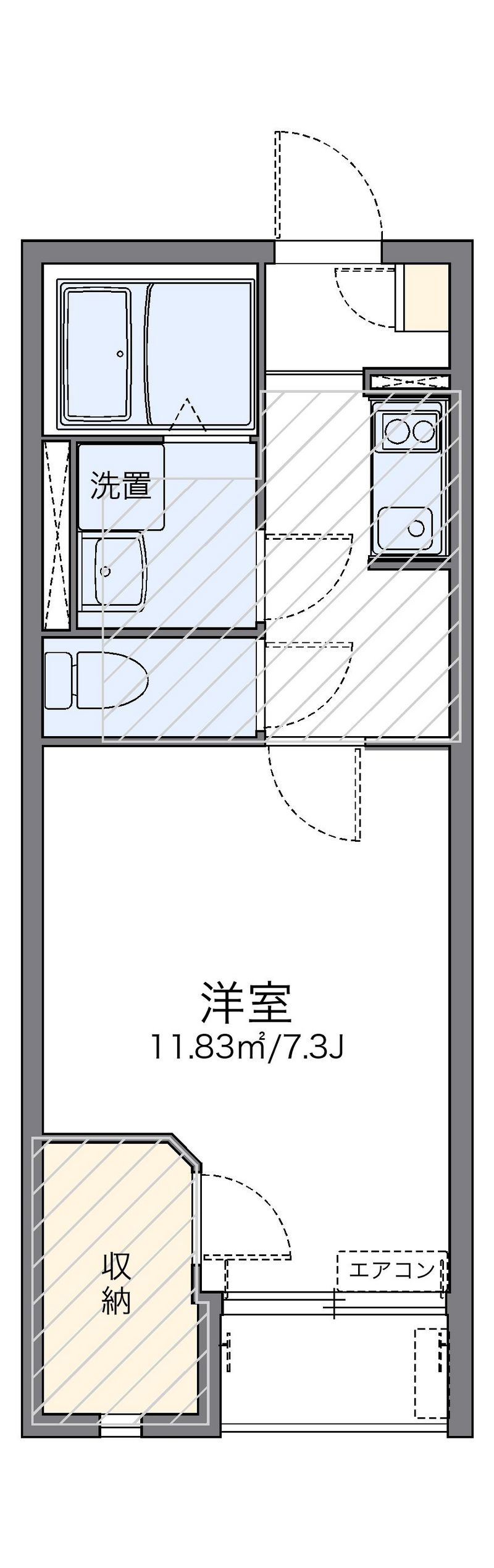 レオネクスト東町 間取図