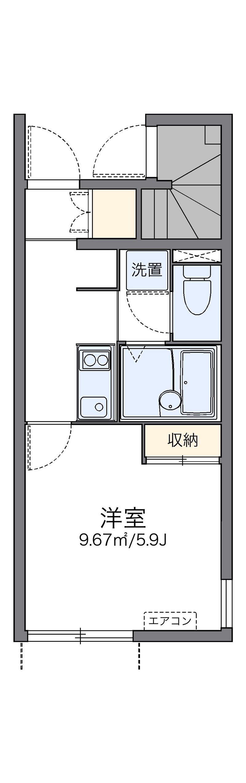 レオネクスト六番館 間取図