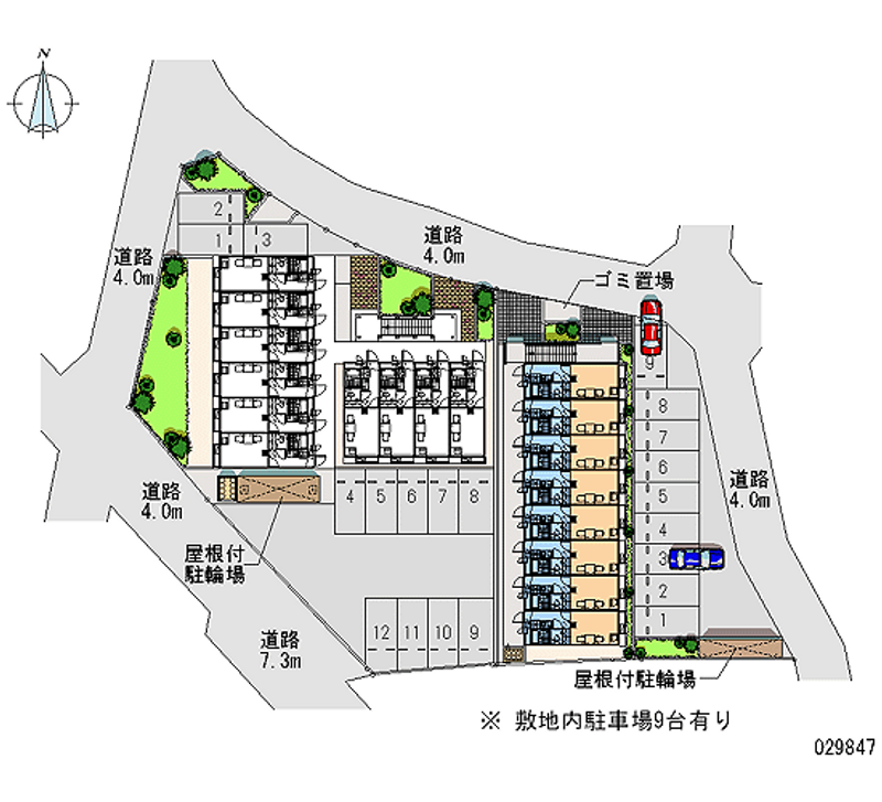 29847 Monthly parking lot