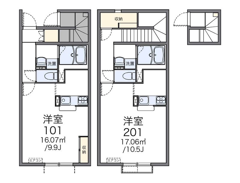 レオネクストＫＥⅡ 間取図