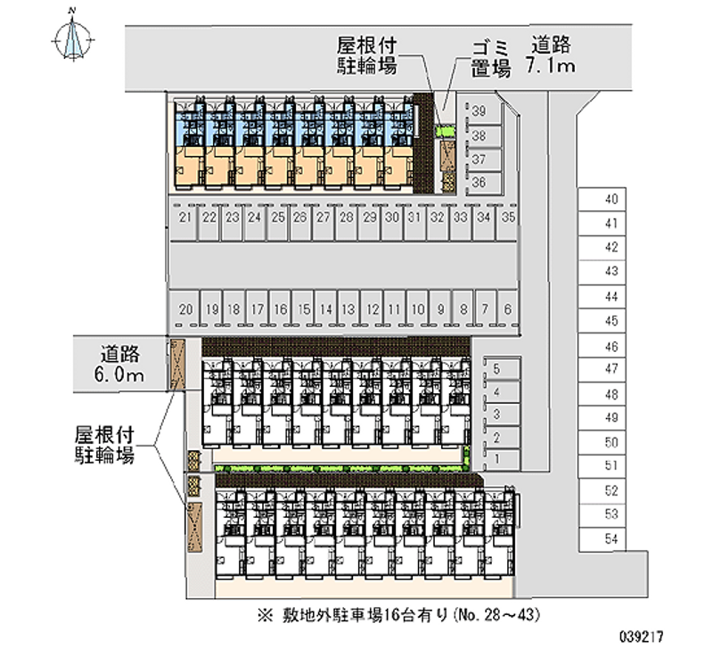 39217 월정액 주차장