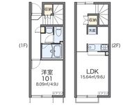 レオネクストＮＡＮＡ 間取り図