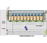 24167 Monthly parking lot