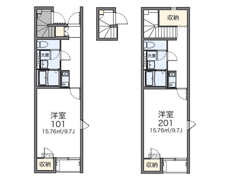 レオネクスト白枝Ⅱ 間取り