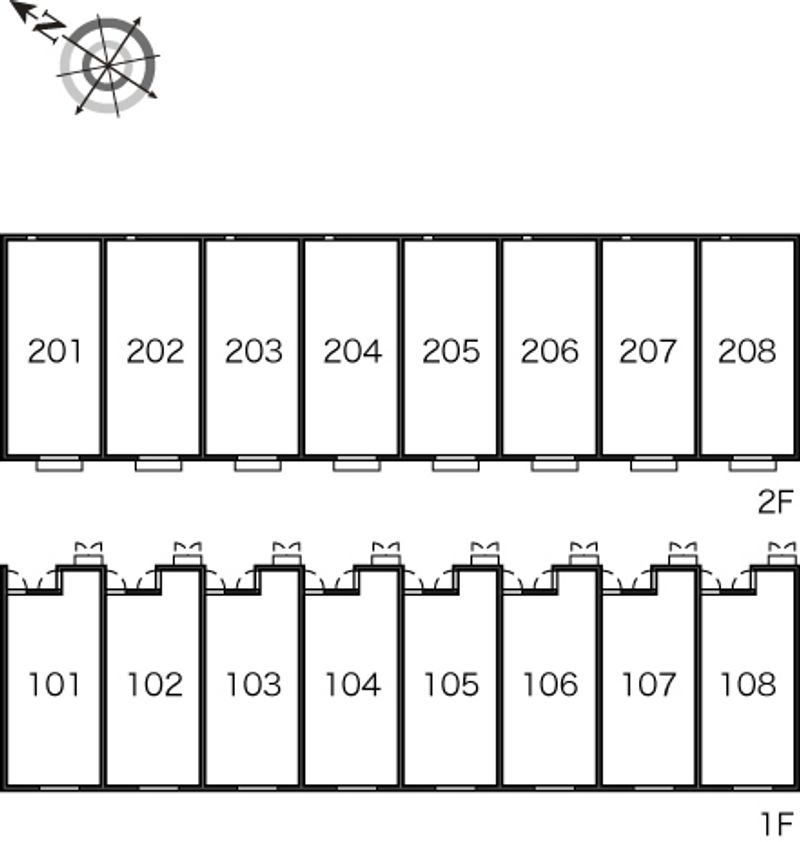レオネクストＰｕｒｅ　Ｏｎｅ 間取り配置図