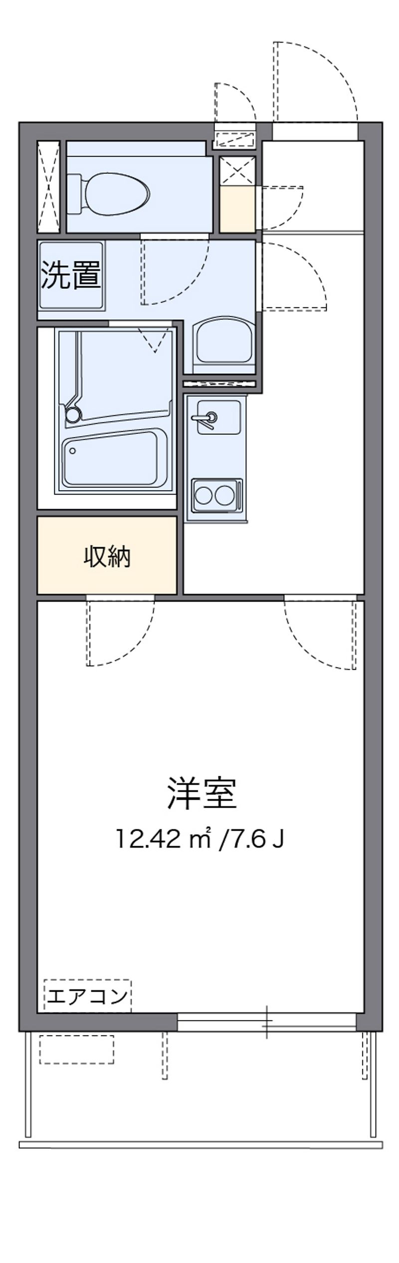 クレイノ縁 間取り