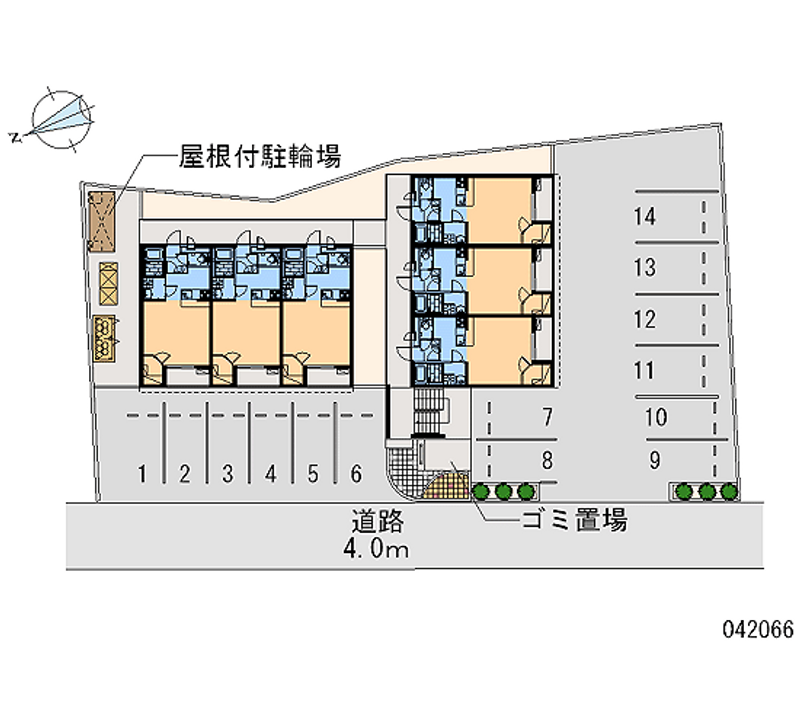 42066 Monthly parking lot