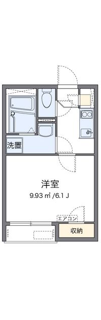 レオネクストメゾンドカレン 間取り図