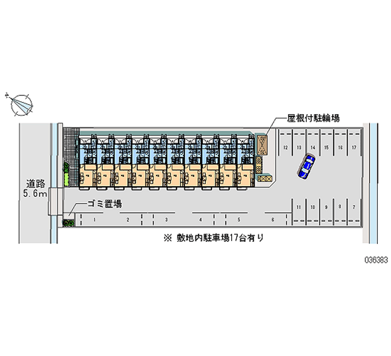 36383 bãi đậu xe hàng tháng