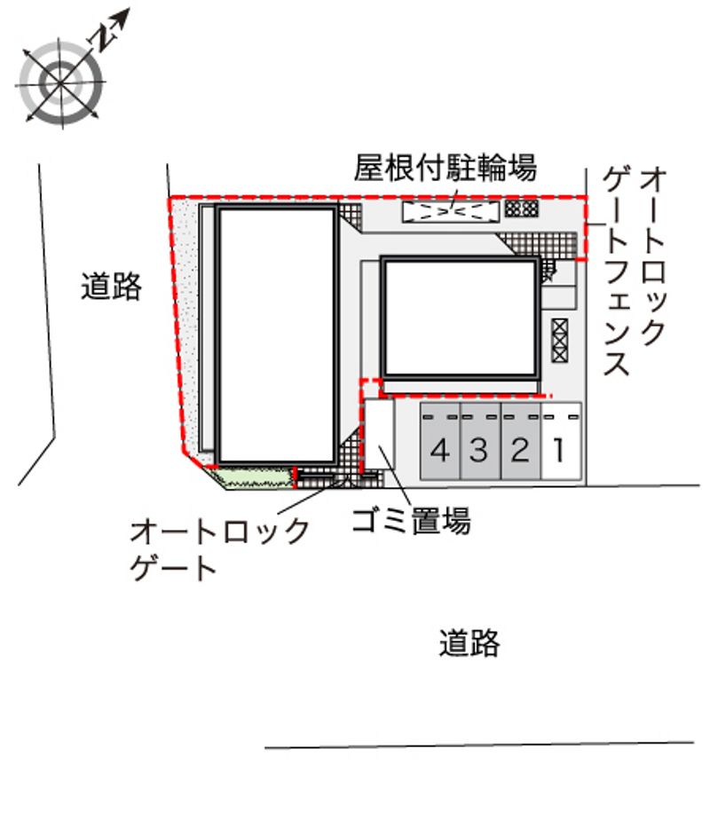 レオパレステリオス 配置図