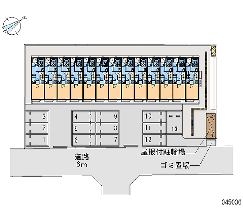 45036月租停车场