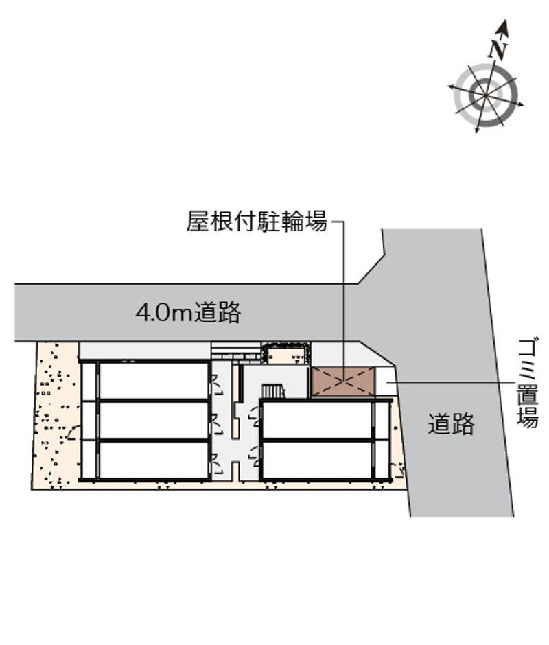 クレイノフラットメイト桜 配置図
