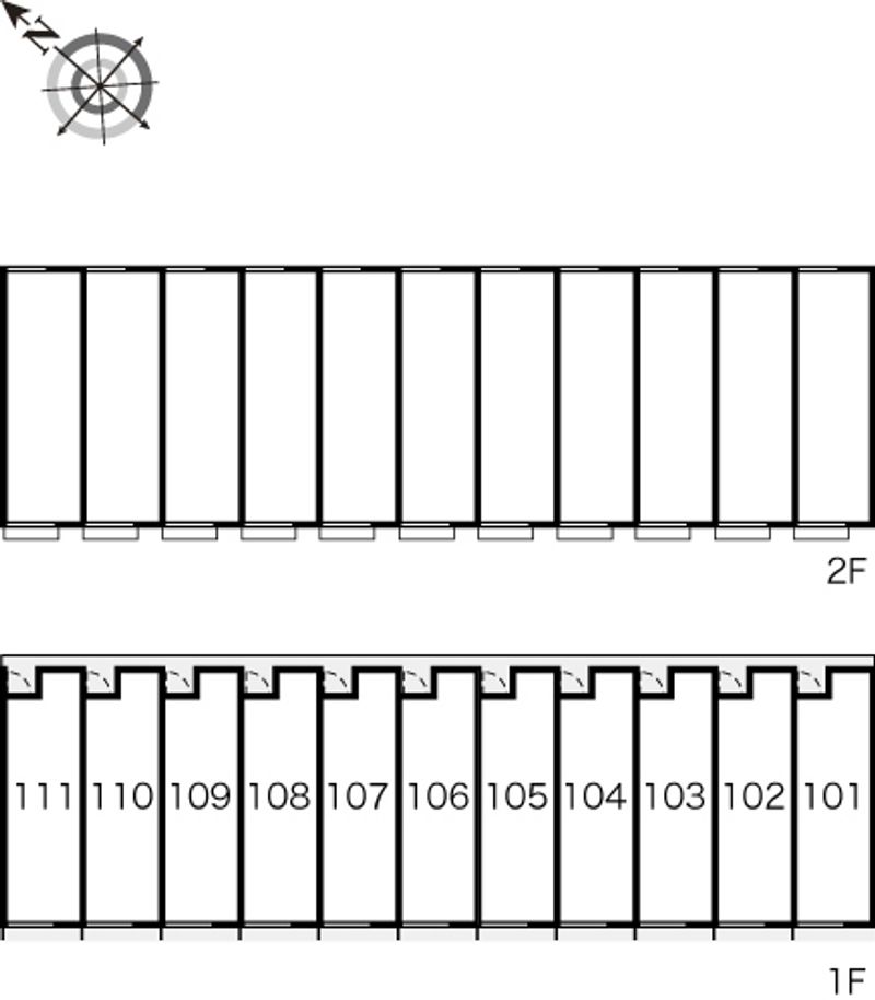レオネクストキョウエダ 間取り配置図