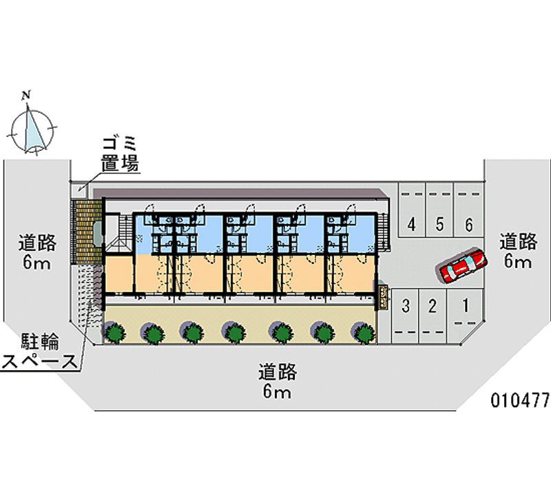 10477月租停車場