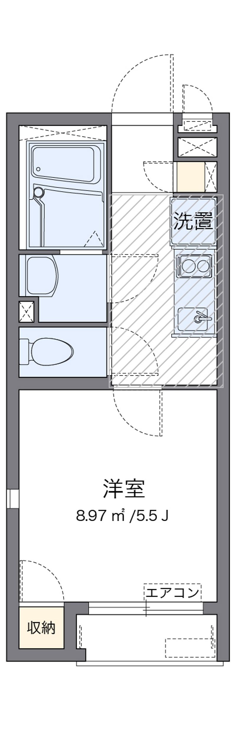 レオネクストブリッサ 間取図