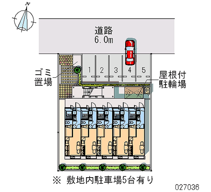 レオパレスＡＤＶＡＮＣＥ 月極駐車場