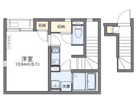 レオネクストワン 間取り図