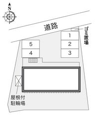 レオパレス南小栗栖 配置図