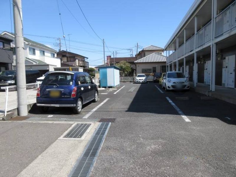 レオパレス下川入 駐車場