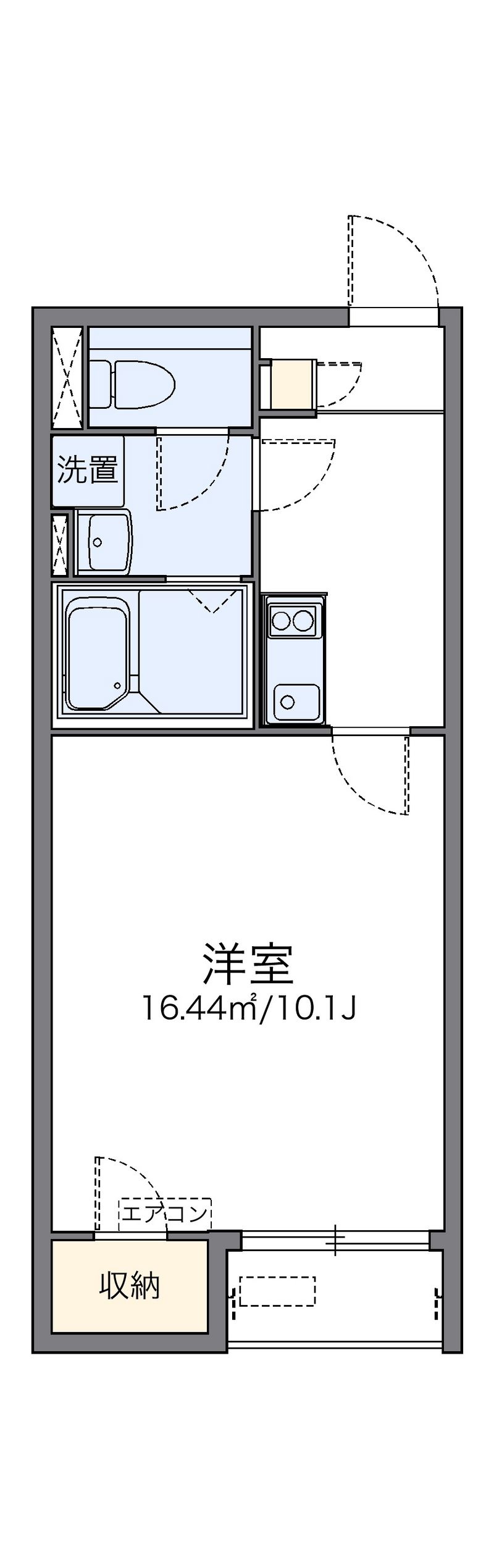 レオネクスト飛鳥 間取図