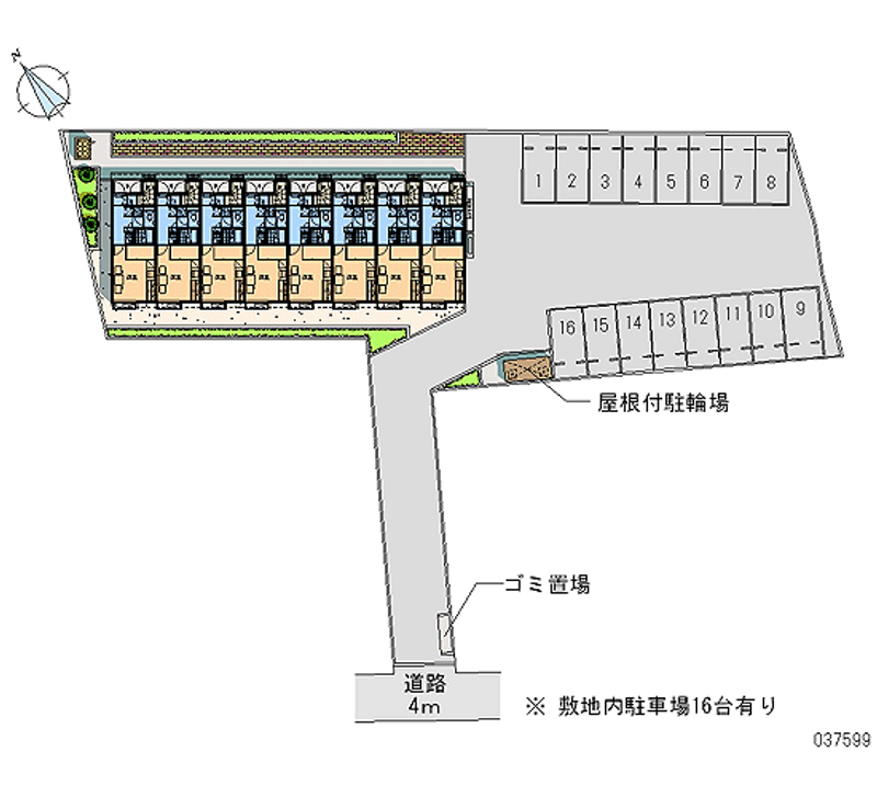 37599 Monthly parking lot