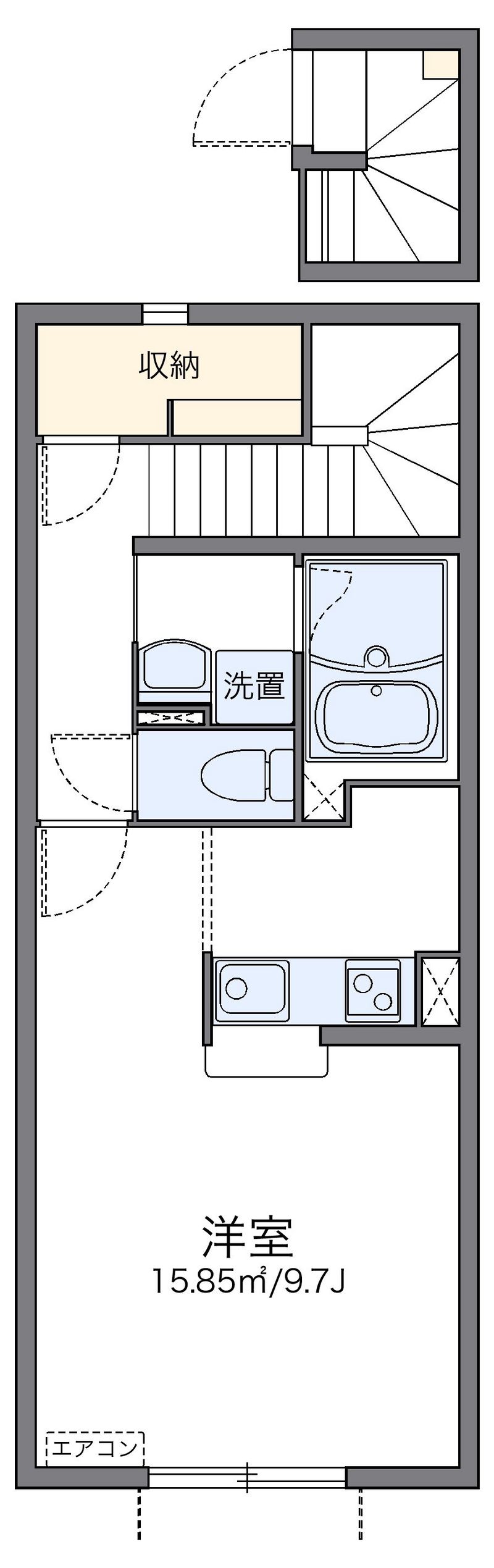 レオネクストリジェール 間取図