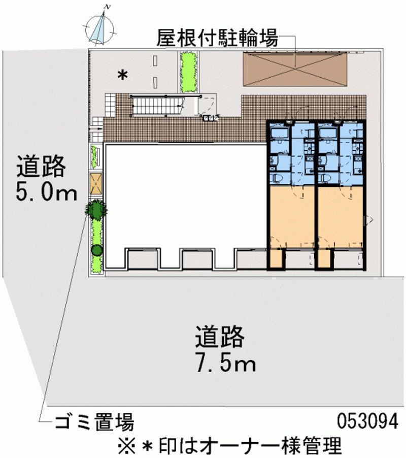 レオネクストホークス 区画図