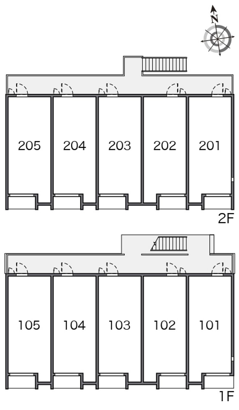 ミランダクレール　ソヤ 間取り配置図