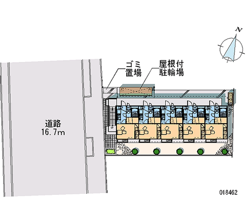 レオパレス栄 区画図