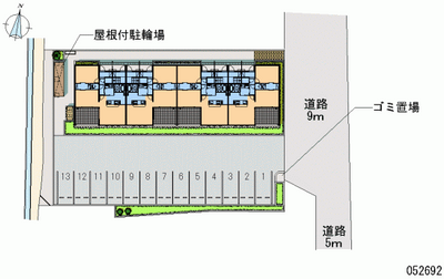 52692 Monthly parking lot