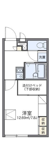 レオパレスＳＡＫＡＥ 間取り図