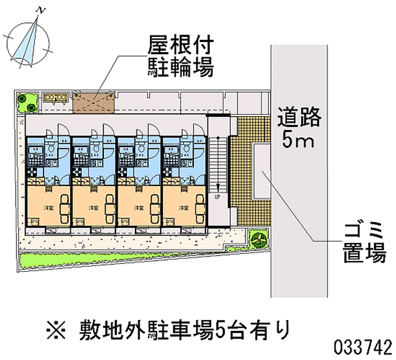 レオパレスＳＨＩＭＡＤＡ 月極駐車場