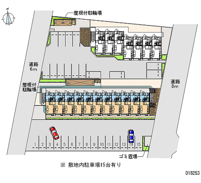 レオパレスソレーユ 月極駐車場