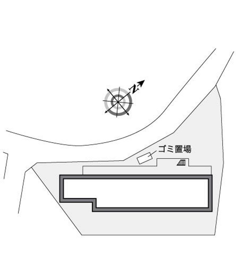 レオパレス豊 配置図