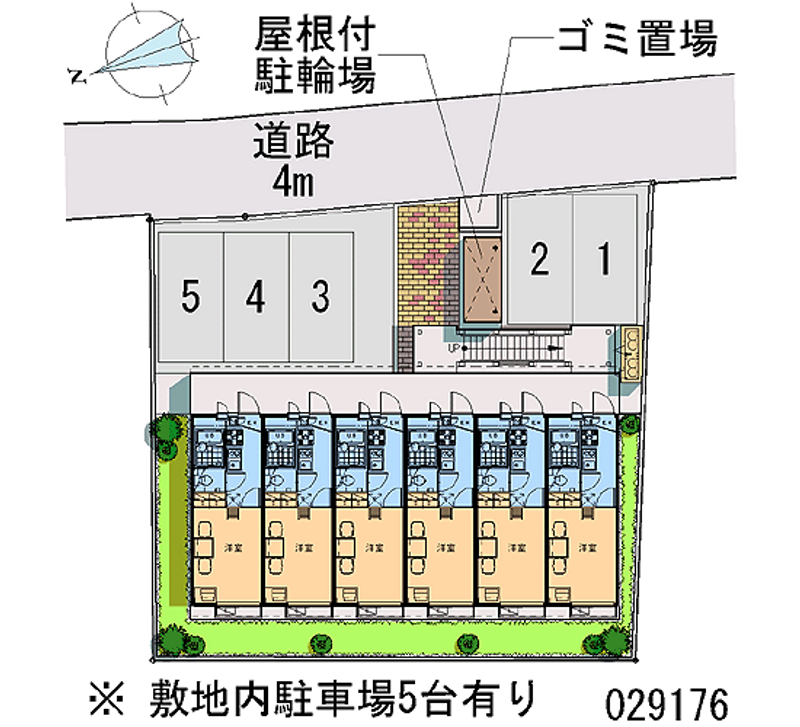 29176 Monthly parking lot