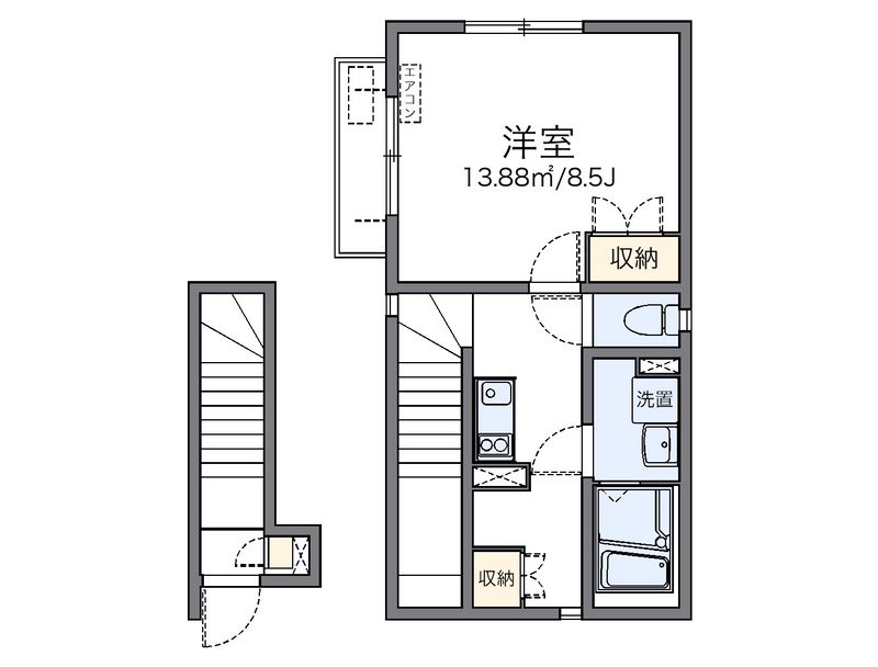 レオネクストＡｋｉ 間取り